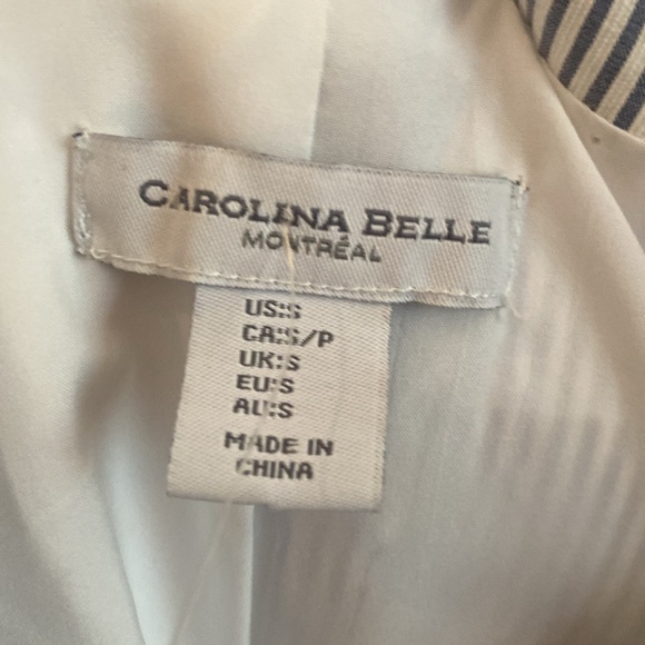 NWOT- Seersucker Ladies Blazer- Small - Picture 4 of 7